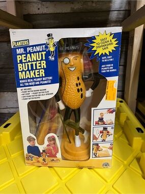 Vintage Mr. Peanut Peanut ButterbMaker 1995 Planters